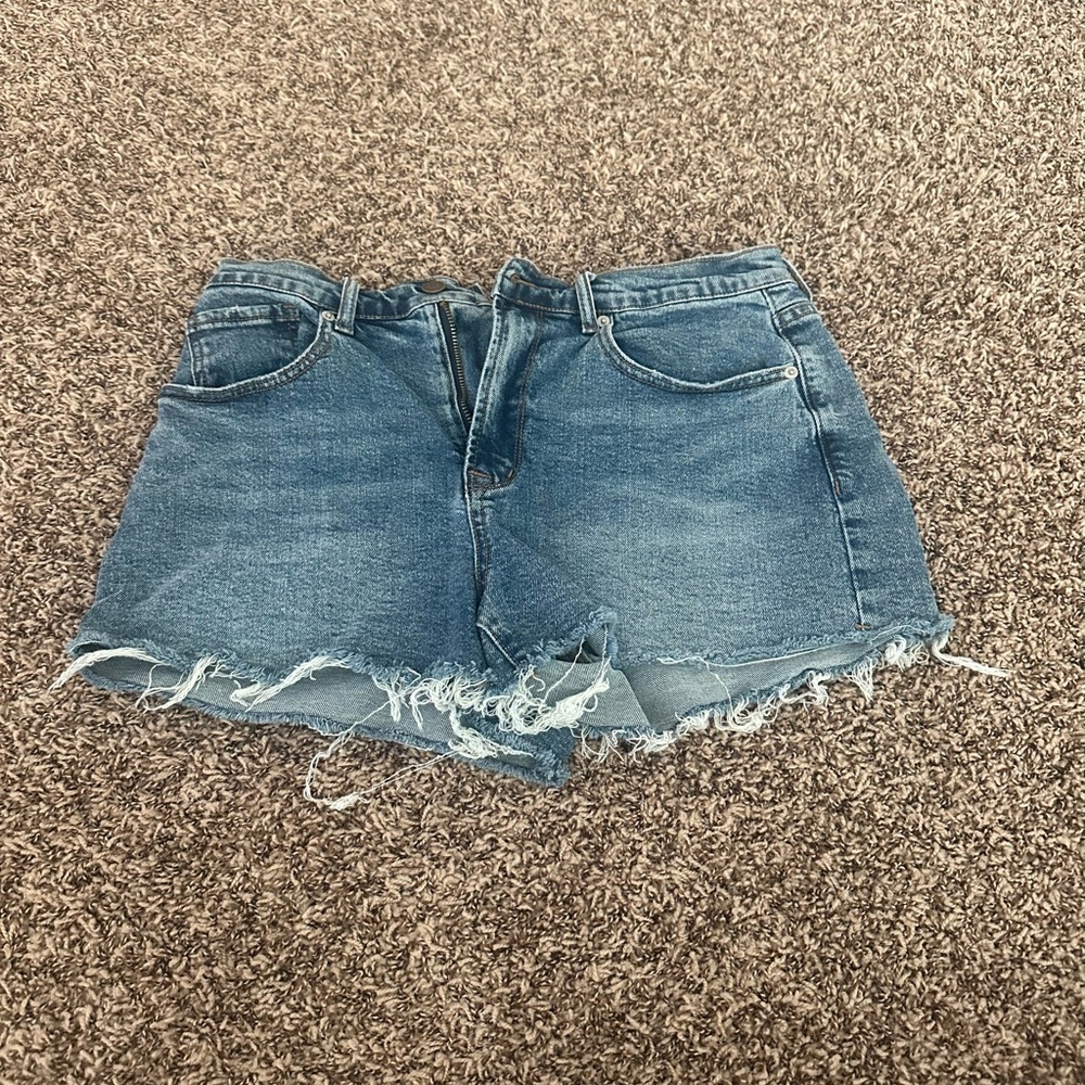 RSQ Blue Jean Shorts Vintage Distressed Style